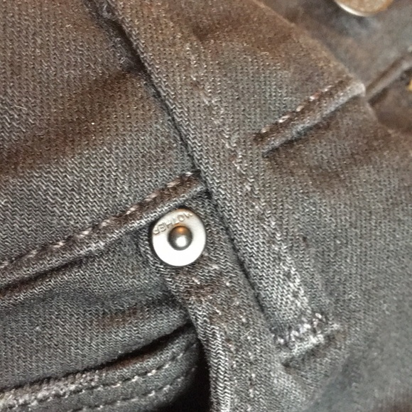 MOTHER 25 black THE STUNNER Zip Ankle Step Fray I’m Not Guilty wash. Almost new! - Picture 5 of 10